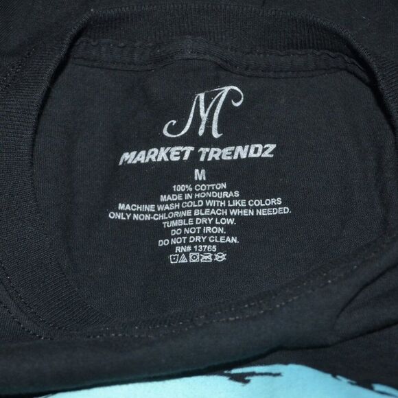 Sasquatch Bigfoot Hide & Seek Champion Blue & Black Graphic Tee T-shirt - Picture 2 of 6